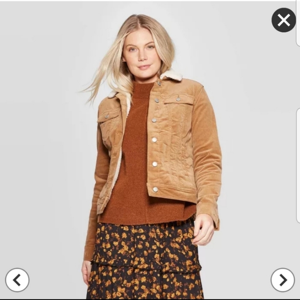 Corduroy Sherpa Jacket 😯💖